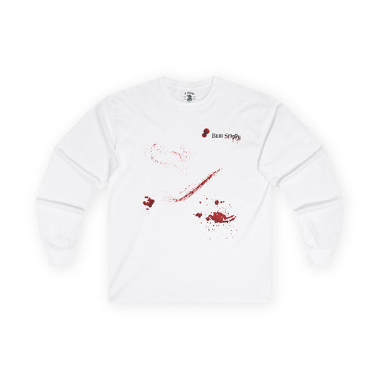 Count Boardula Longsleeves with Bloody Vampire Snack Stains