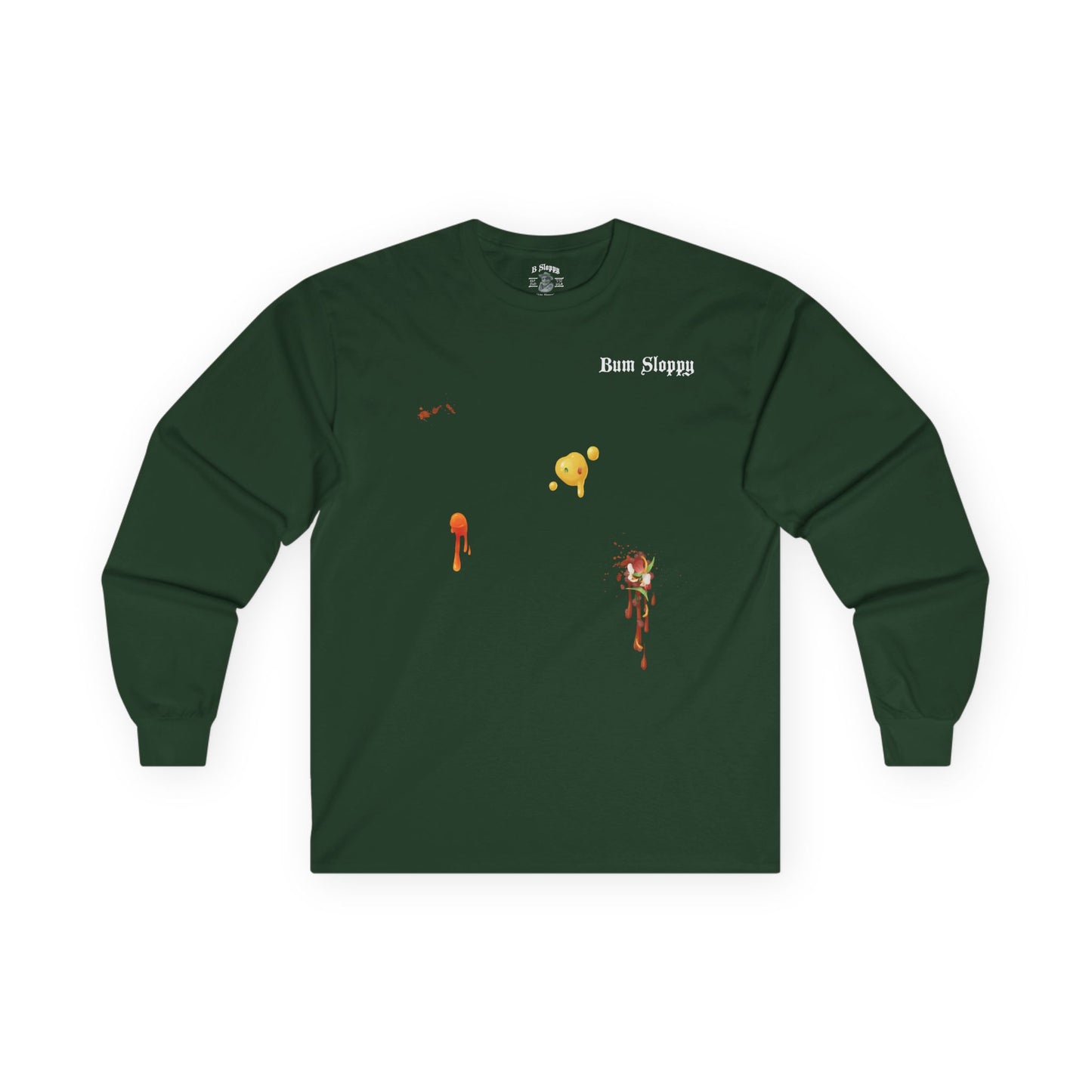 Jetski Gator Long Sleeve with Taco, Hot Sauce, and Nacho Cheese Stains