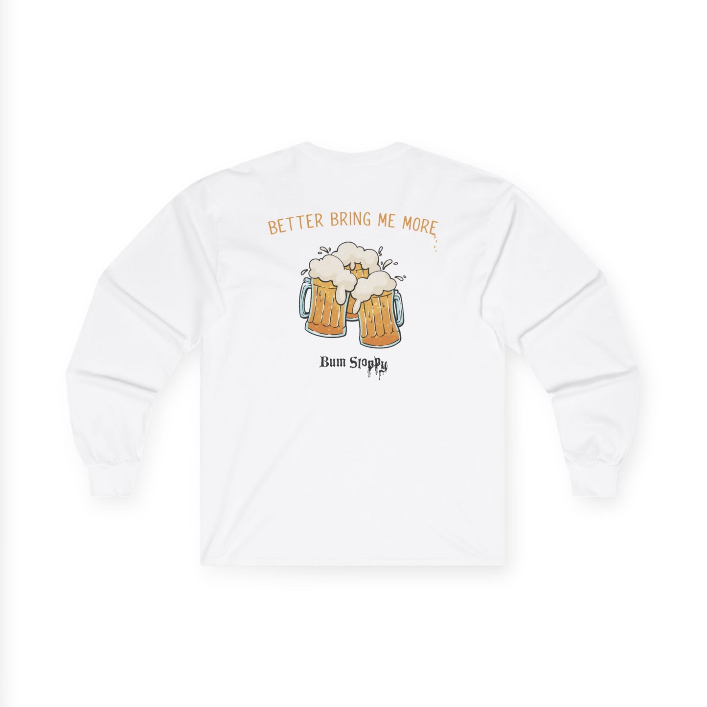 Forgetting My Words Long Sleeve with Beer and Mustard Stains
