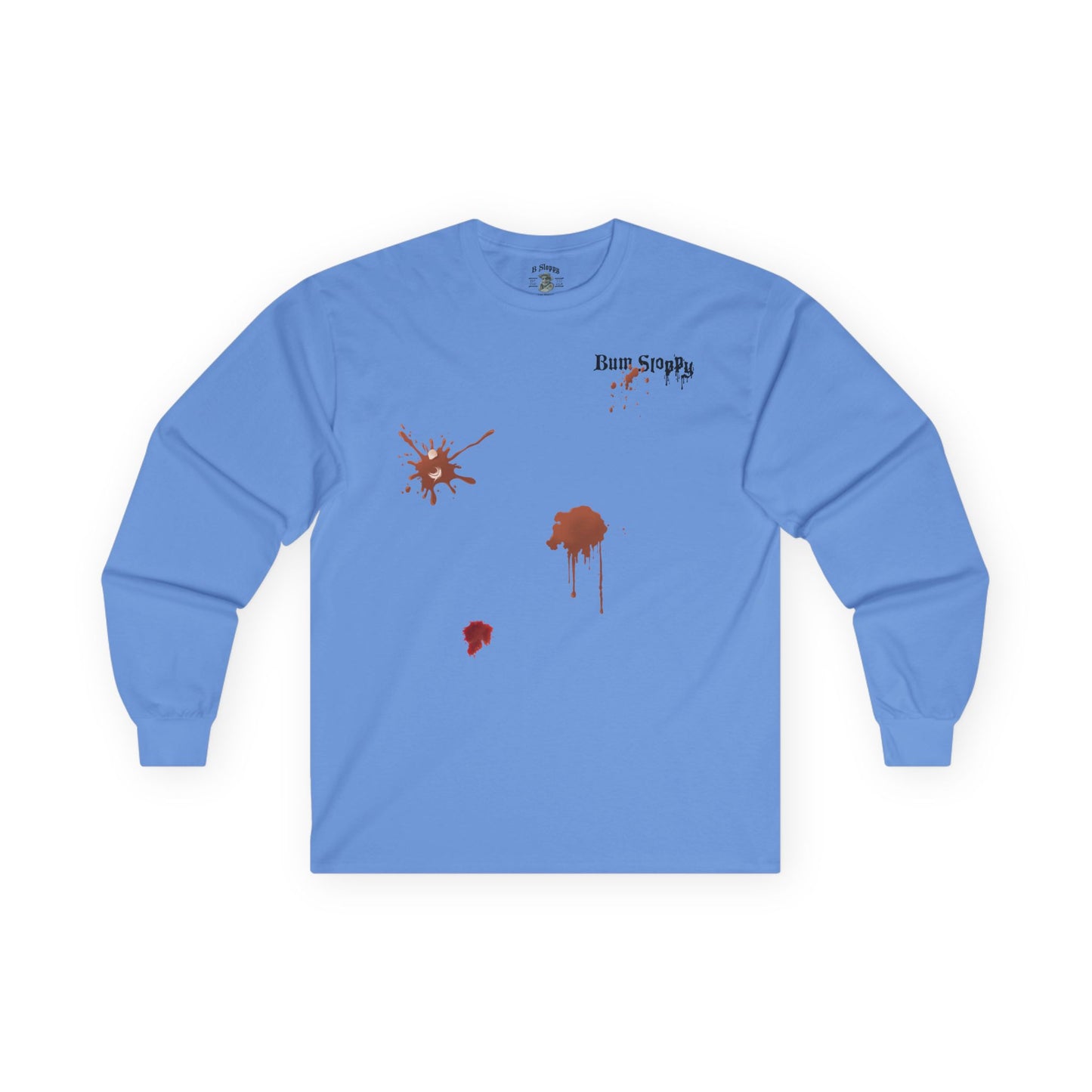 Gnarly Skier with Hot Cocoa and Mulled Wine Stains