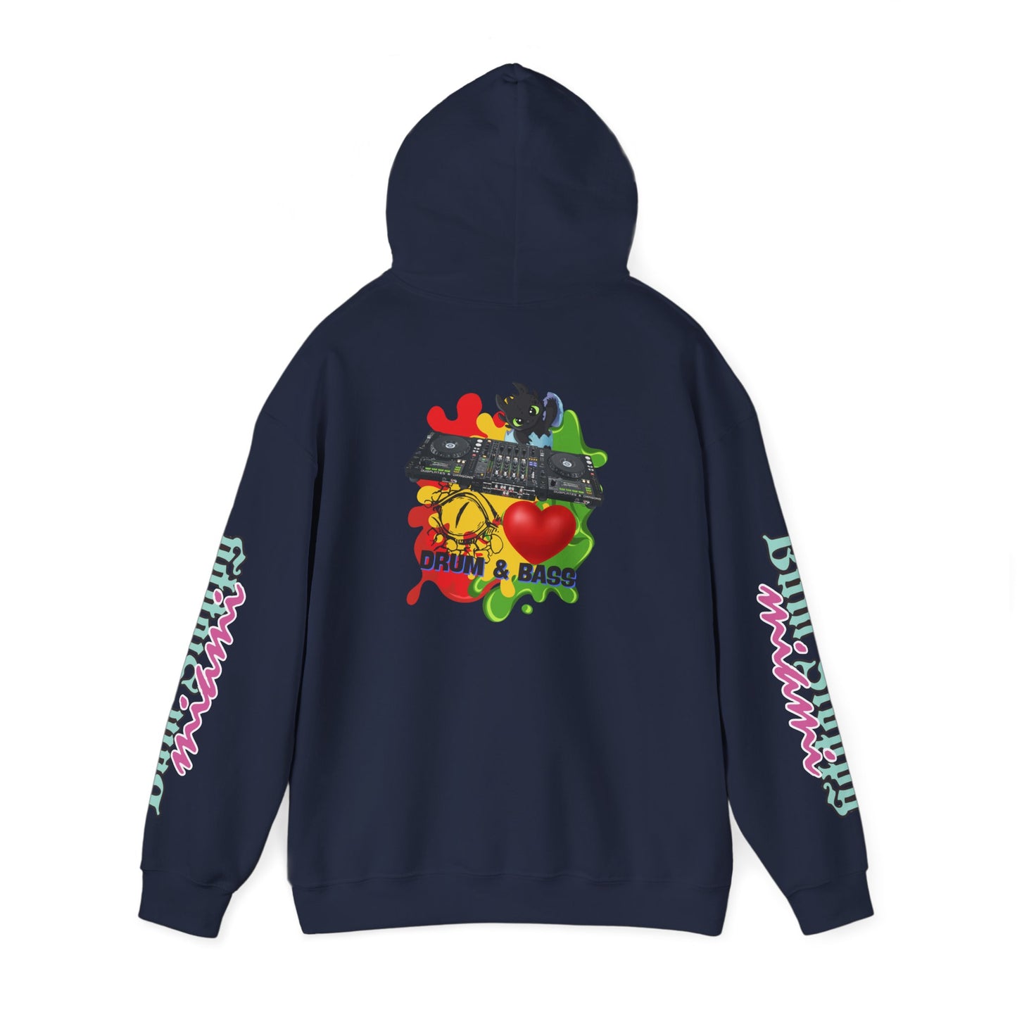 Bum Sloppy Miami Drum & Bass Heavy Blend Hooded Sweatshirt