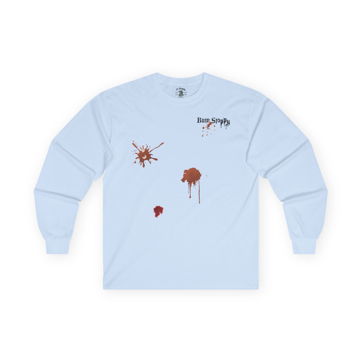 Gnarly Skier with Hot Cocoa and Mulled Wine Stains