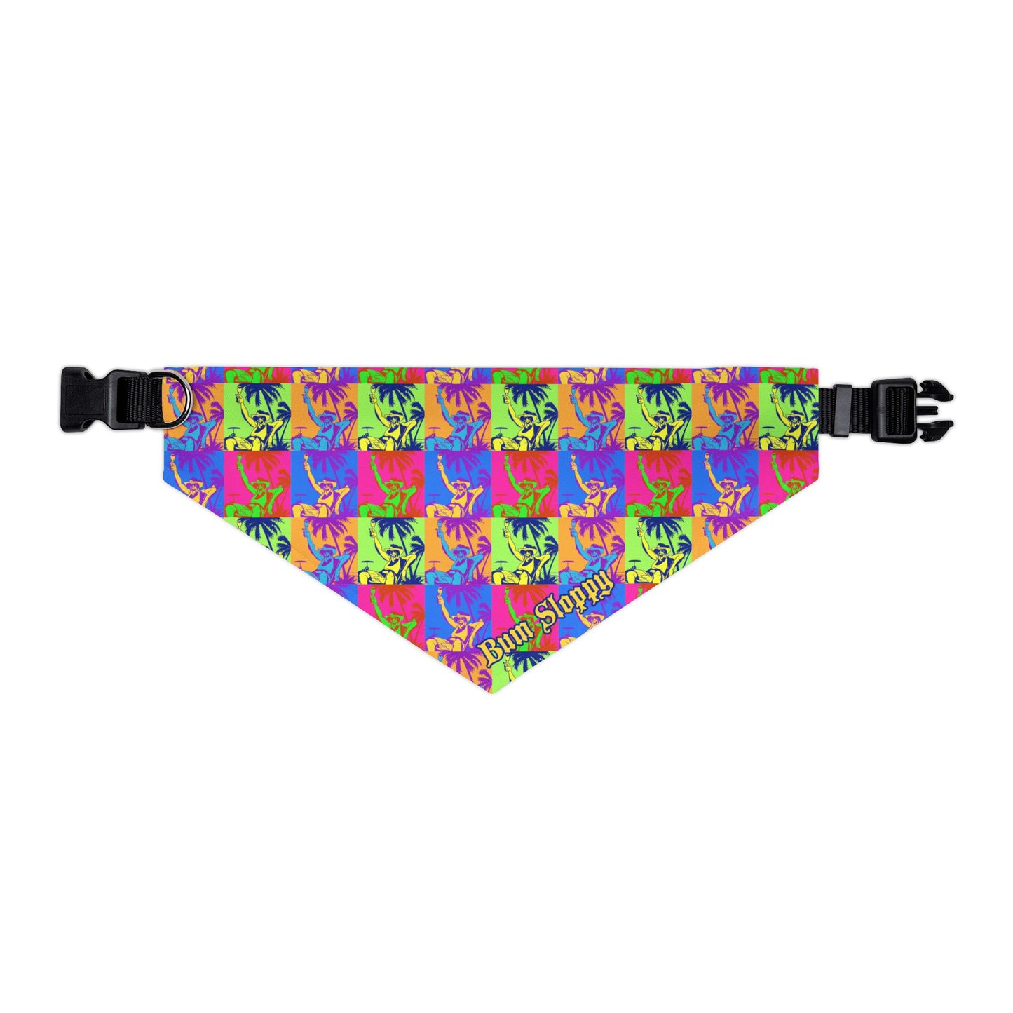 Pop Art Sloppy Life Pet Bandana Pet Bandana Collar