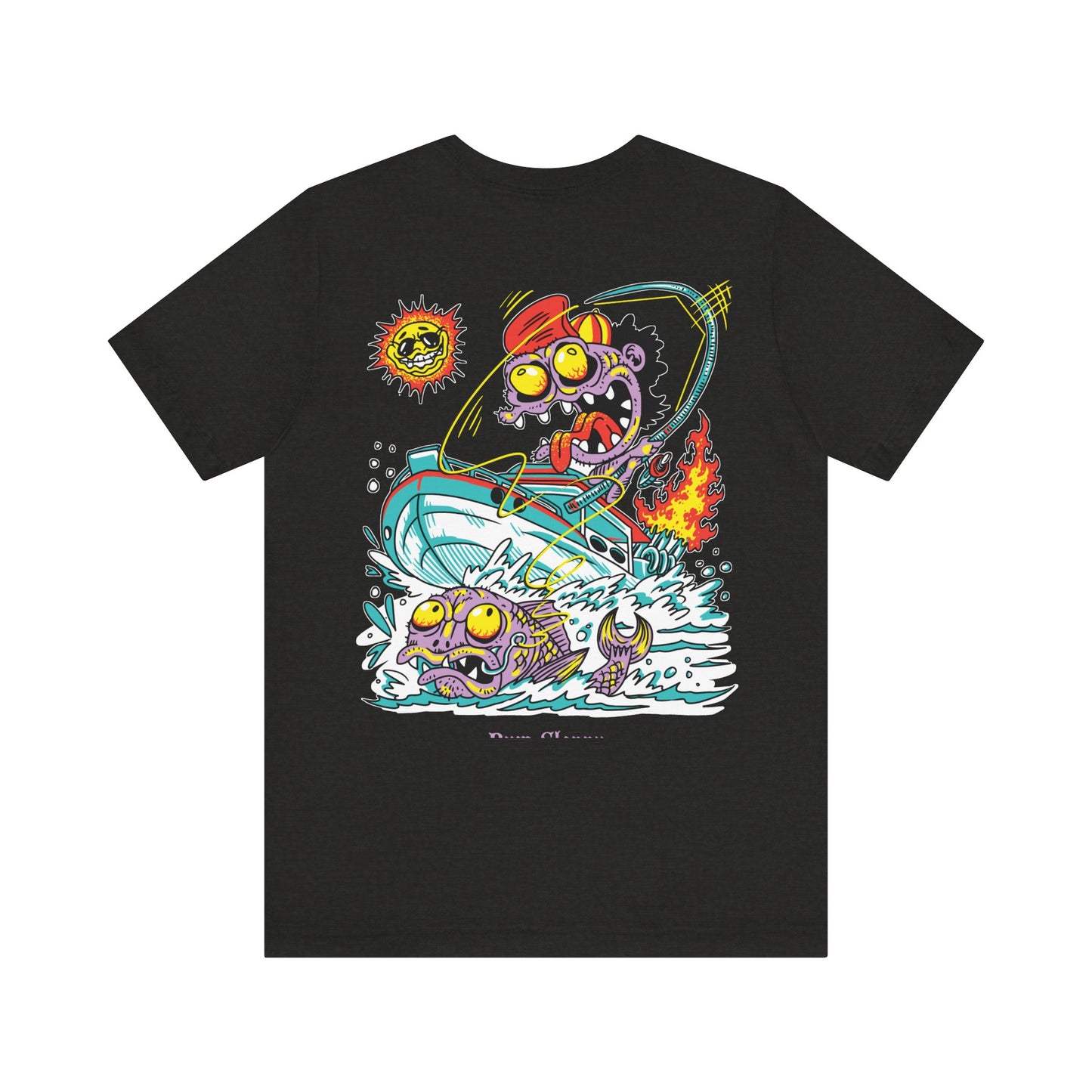 Gnarly Fishing with Fish Gutting Blood Stains
