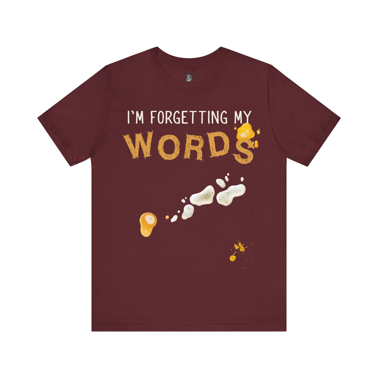 Forgetting My Words with Beer and Mustard Stains