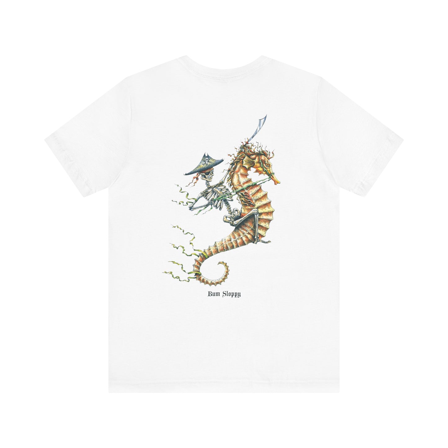 Pirate Seahorse with Hot Sauce and Mac and Cheese Stains