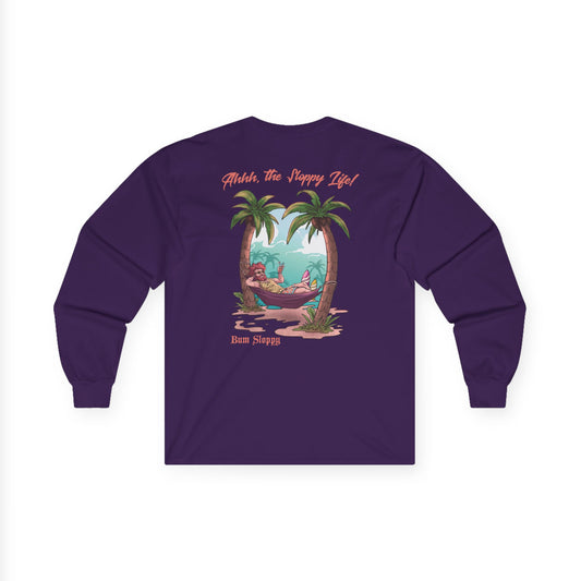 Sloppy Siesta Long Sleeve with Mac & Cheese and Gravy Stains