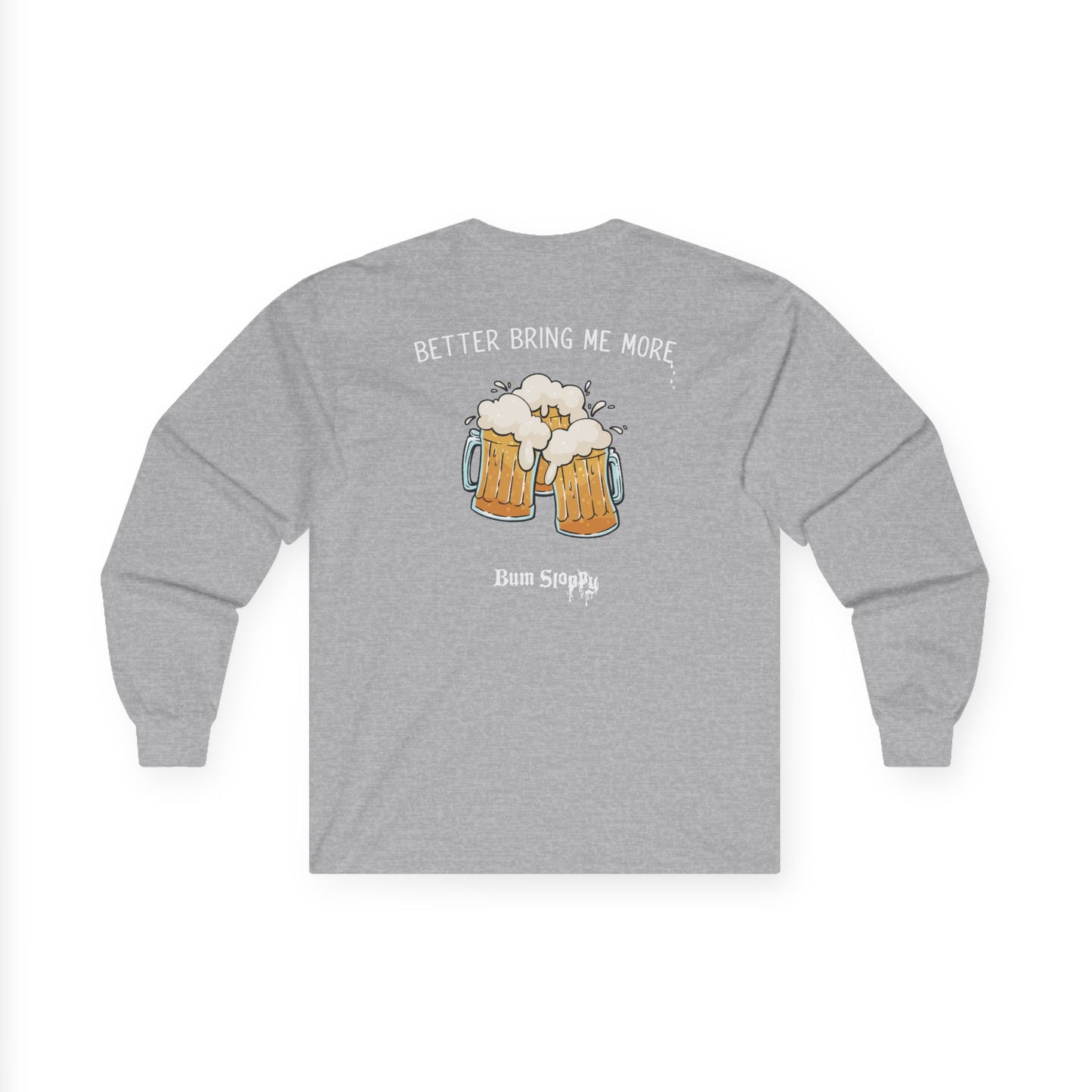 Forgetting My Words Long Sleeve with Beer and Mustard Stains