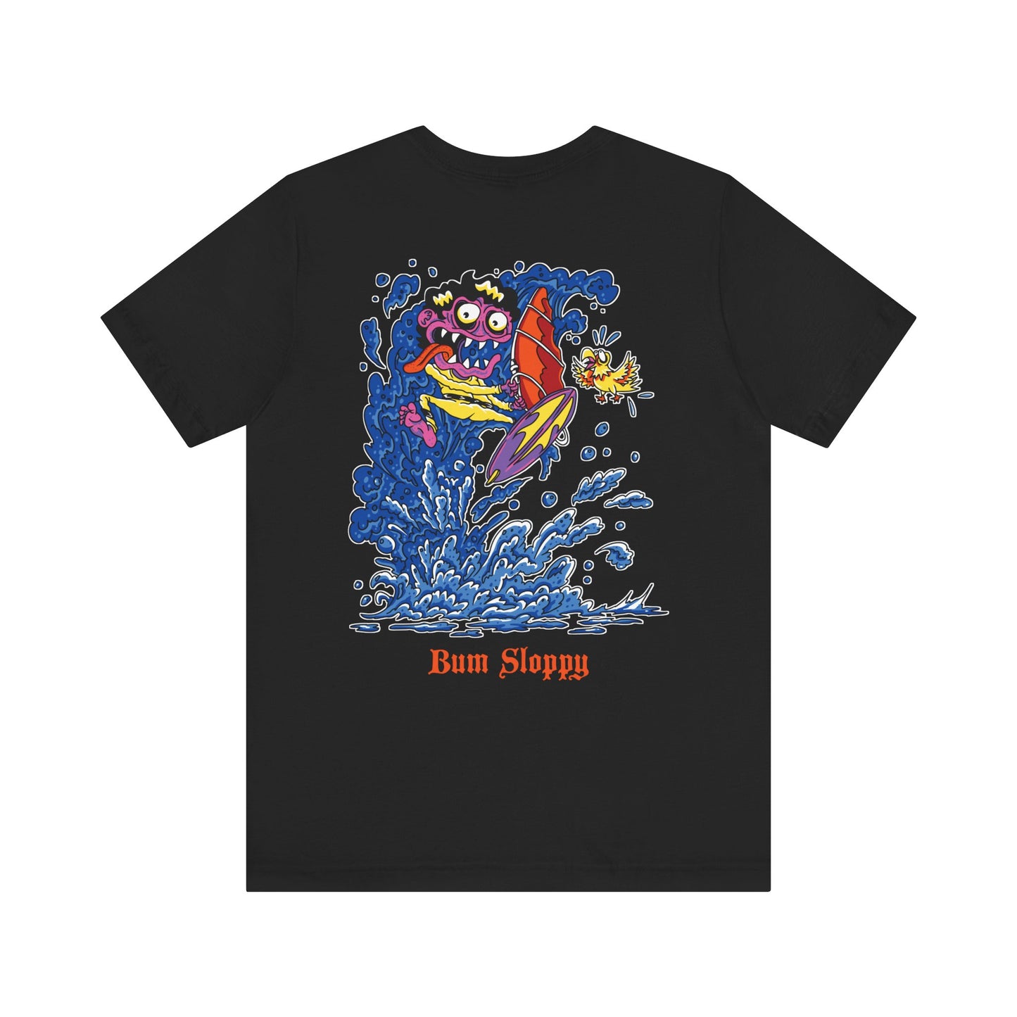 Gnarly Windsurfer with BBQ & Ketchup Stains