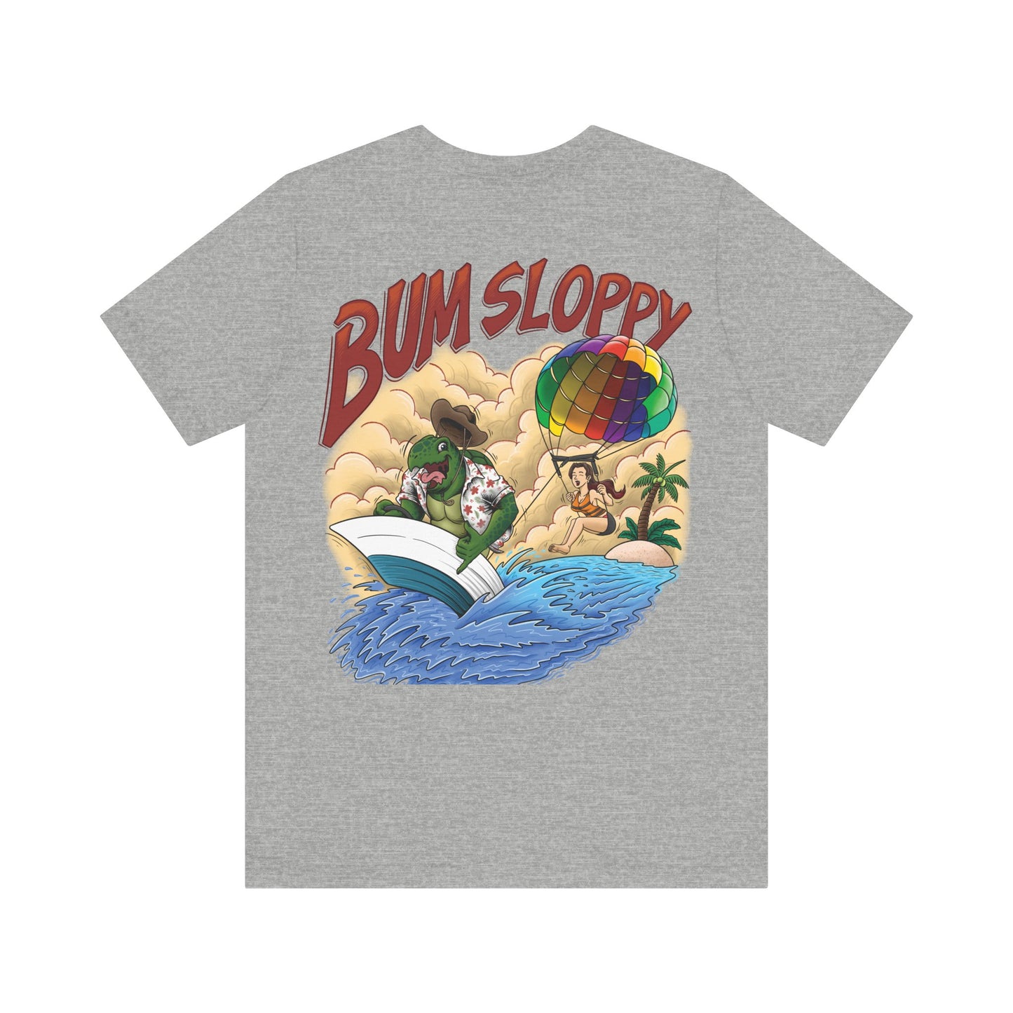 Parasailing Turtle with Chili Cheese Stains
