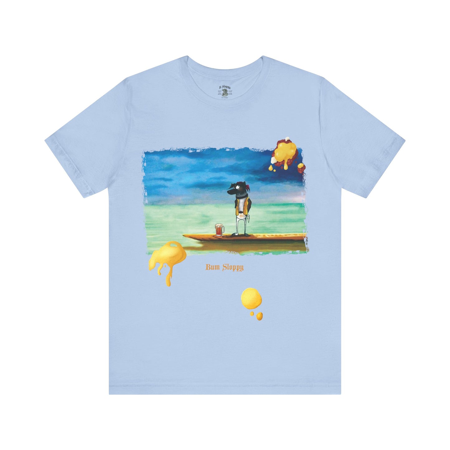 Paddle Dawg with Mustard & Chili Cheese Stains