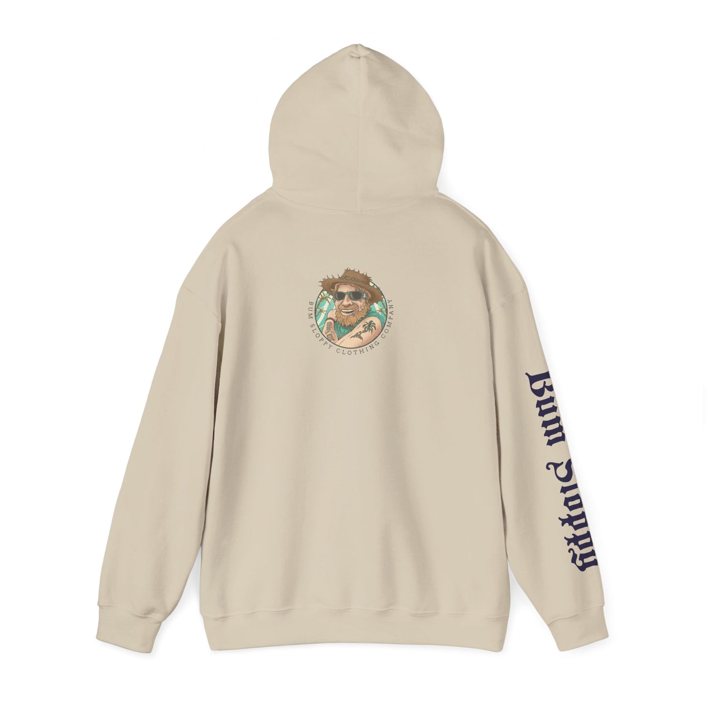 Bum Sloppy Stamp Heavy Blend Hooded Sweatshirt