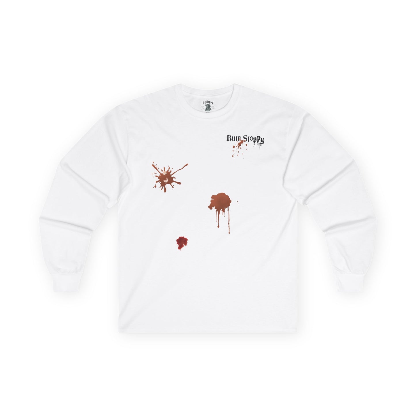 Gnarly Skier with Hot Cocoa and Mulled Wine Stains