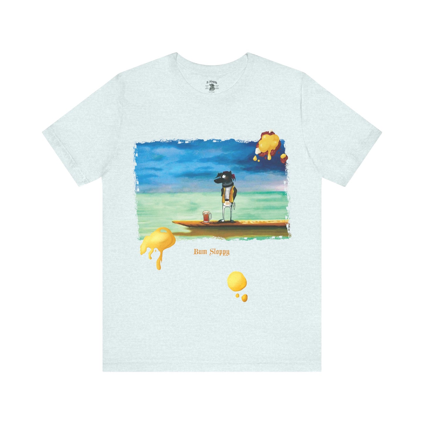 Paddle Dawg with Mustard & Chili Cheese Stains