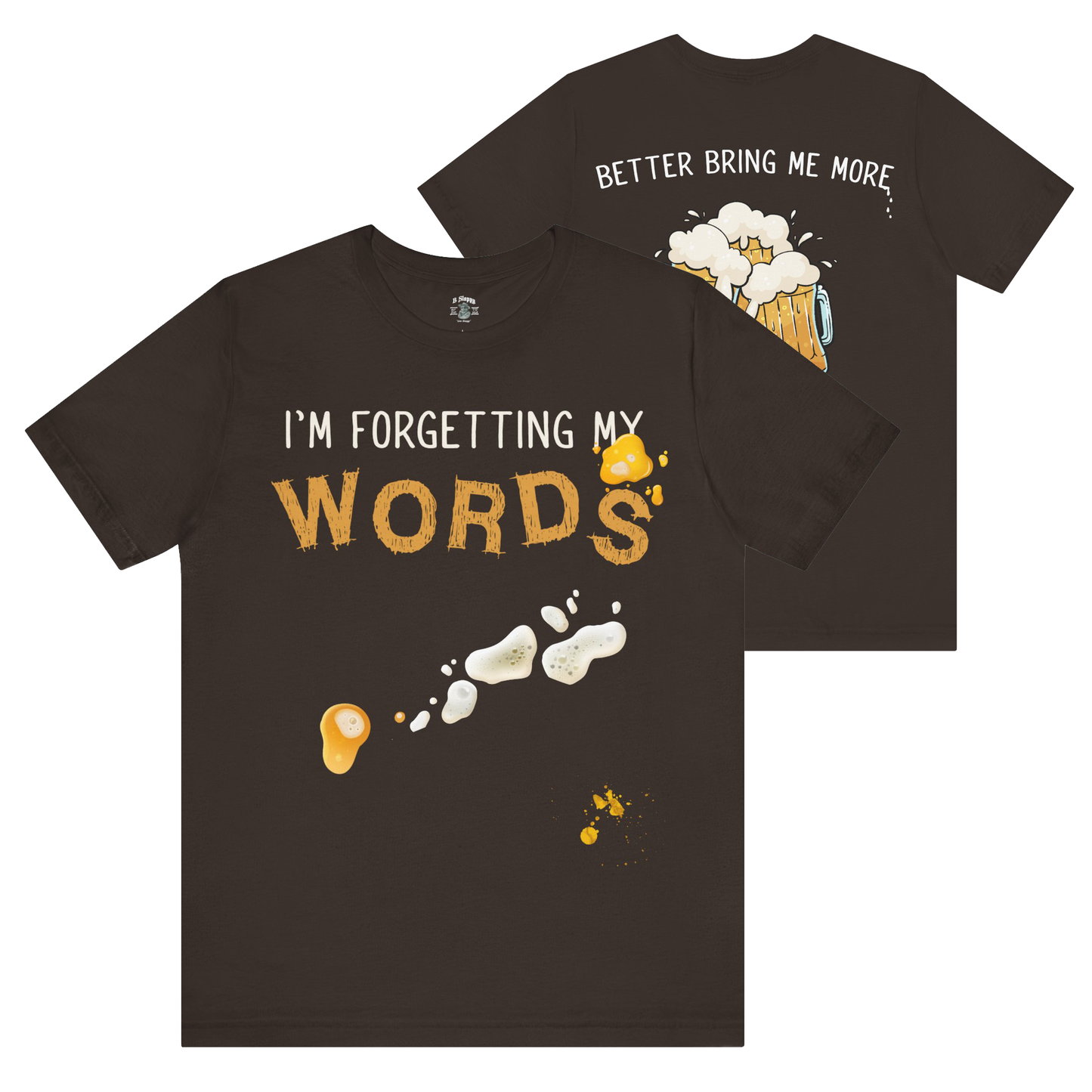 Forgetting My Words with Beer and Mustard Stains