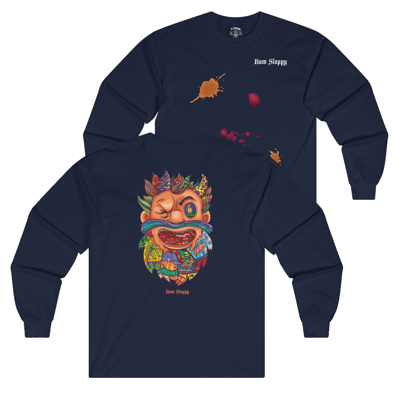 Sloppy Scribbles Longsleeves