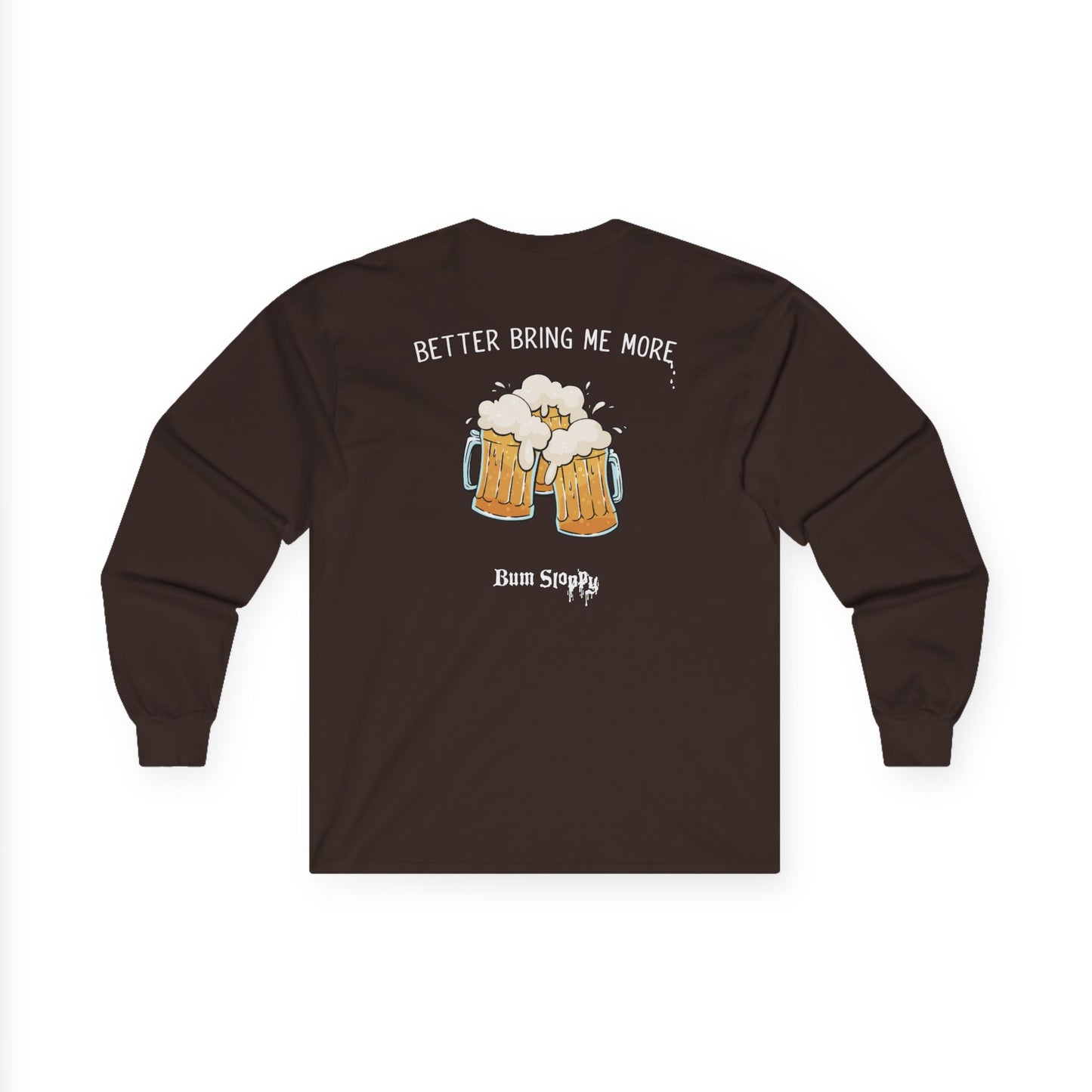 Forgetting My Words Long Sleeve with Beer and Mustard Stains