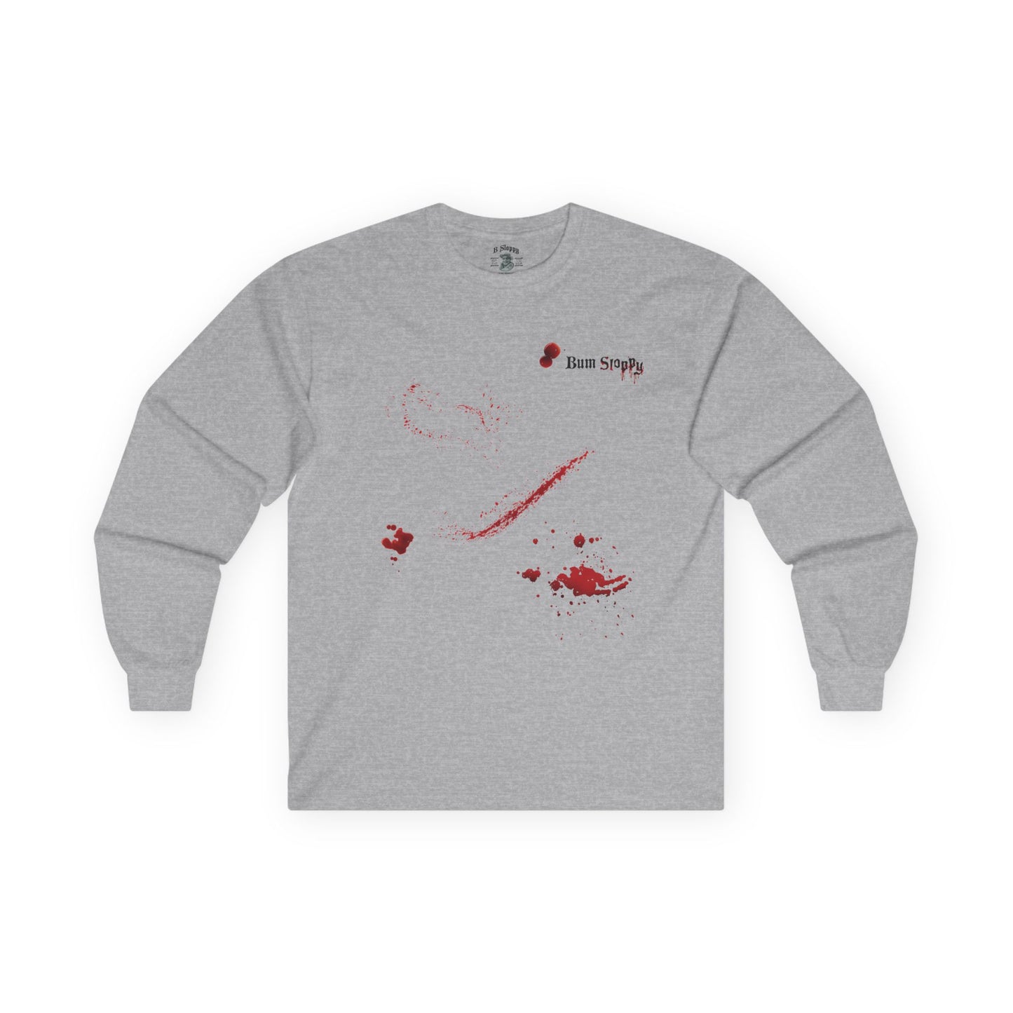 Count Boardula Longsleeves with Bloody Vampire Snack Stains