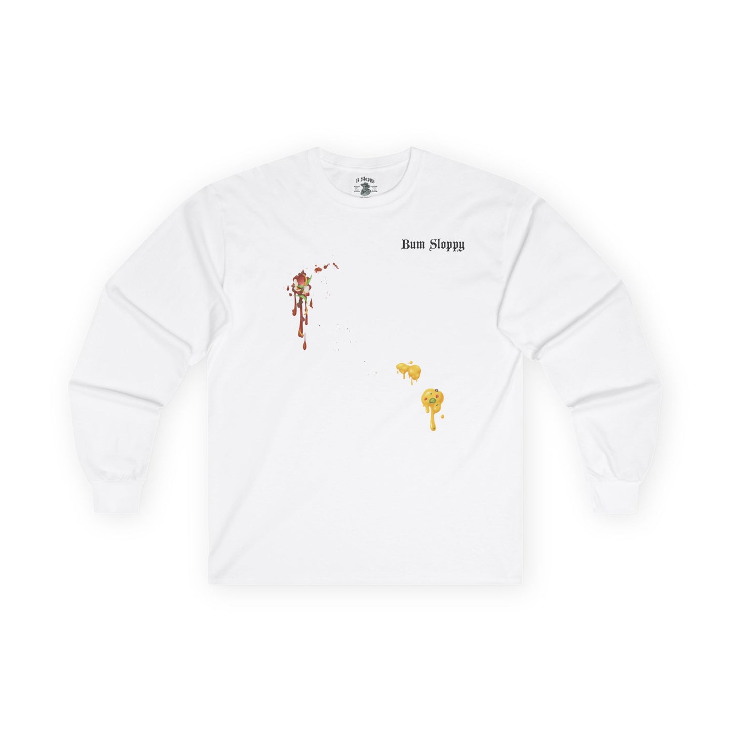 Beach Butler Long Sleeve with Taco & Nachos Stains