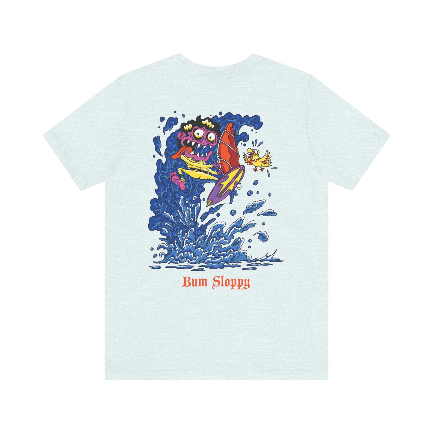 Gnarly Windsurfer with BBQ & Ketchup Stains