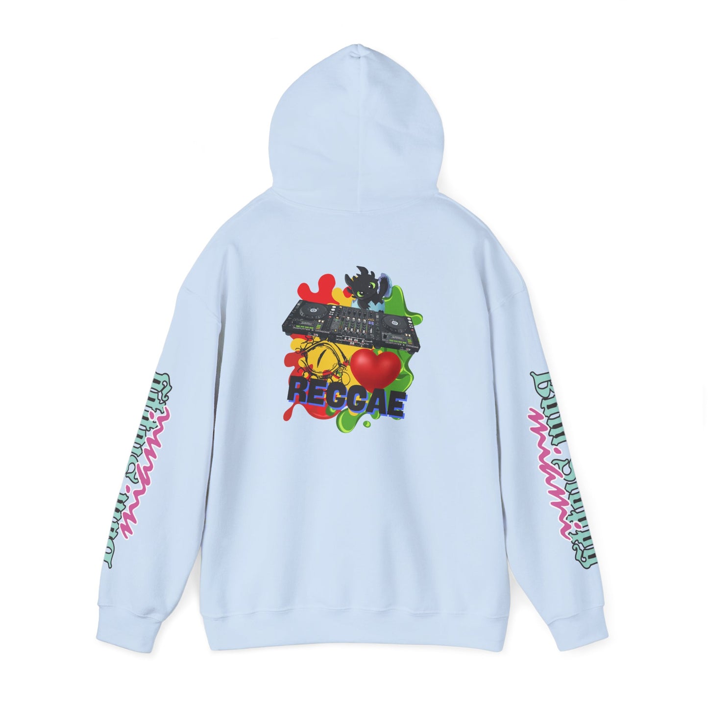 Bum Sloppy Miami Reggae Heavy Blend Hooded Sweatshirt
