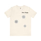Rowdy Retro Women's Dink This! Pickleball Tee with Pickleball Strike Marks