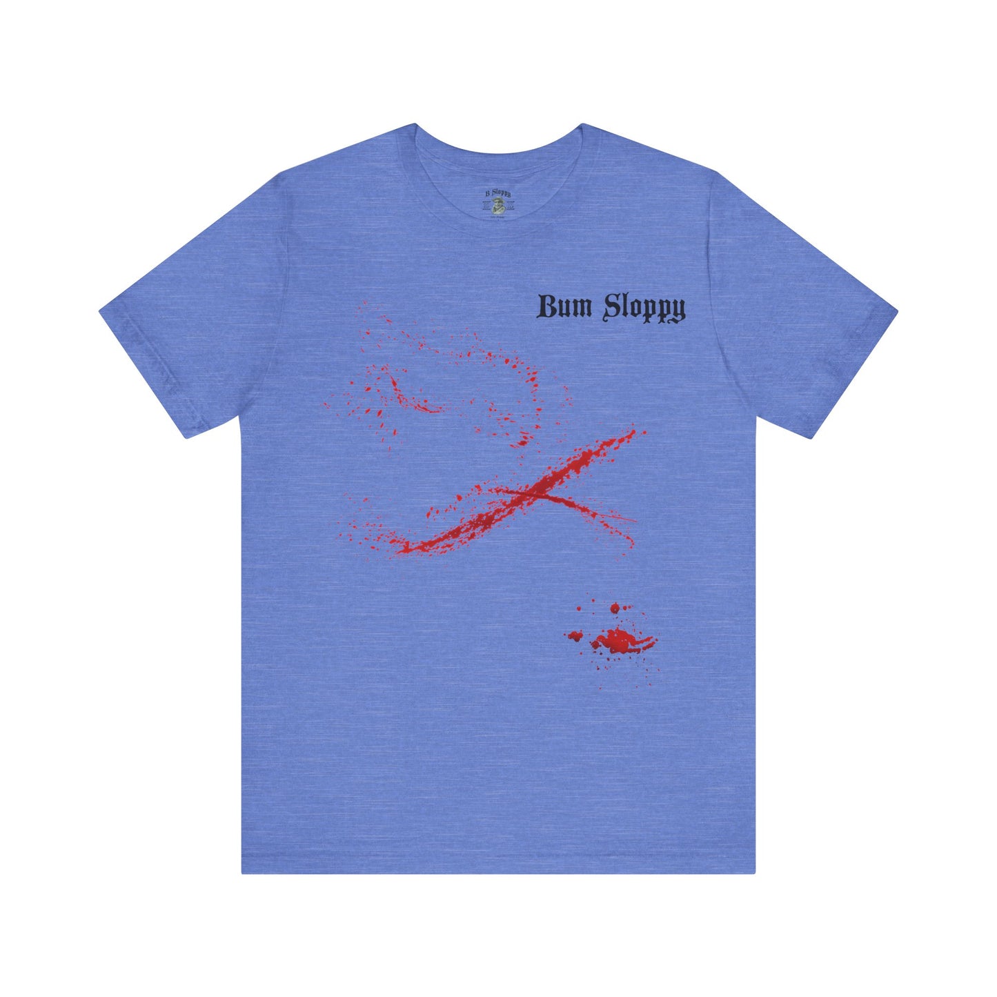 Patient Fisherman with Fish Gutting Blood Stains