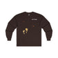 Pirate Seahorse Long Sleeve with Hot Sauce and Mac & Cheese Stains