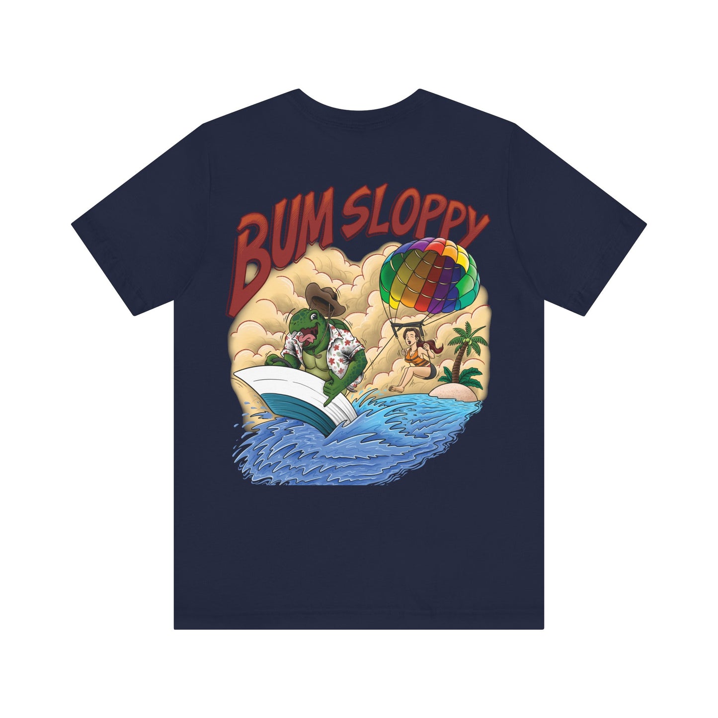 Parasailing Turtle with Chili Cheese Stains