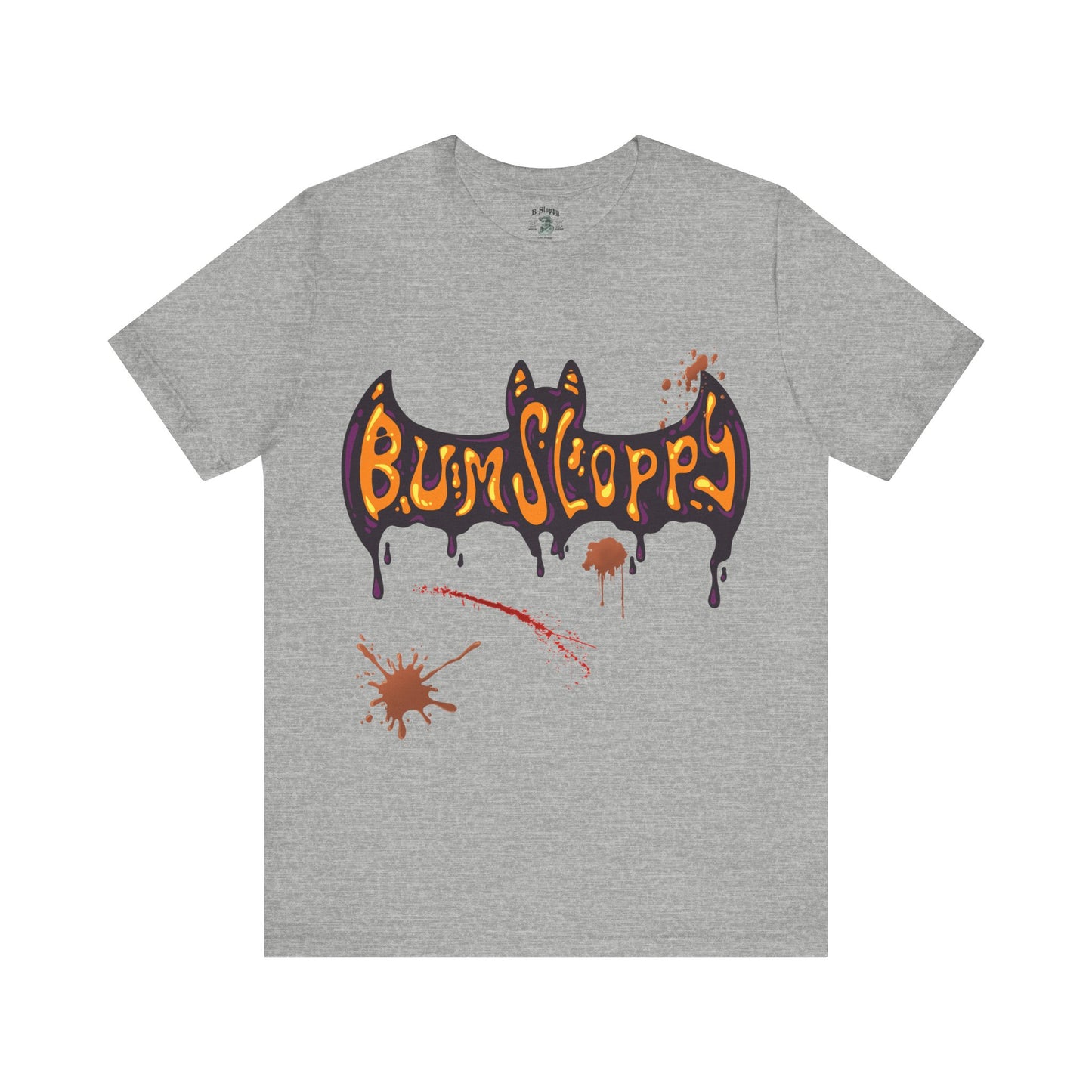 Bum Sloppy Goes Batty for Halloween with Tasty Treat and Spooky Slasher Stains