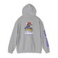 Gnarly Snow Burn Freestyle Grab with Apres-Ski Stains Heavy Blend Hooded Sweatshirt