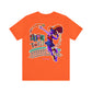 Rowdy Retro Women's Dink This! Pickleball Tee with Pickleball Strike Marks