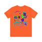 No-Holds Neon Men's Dink This! Pickleball Tee with Pickleball Strike Marks