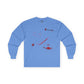 Count Boardula Longsleeves with Bloody Vampire Snack Stains