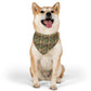 Beachside Pop Art Sloppy Life Pet Bandana Collar