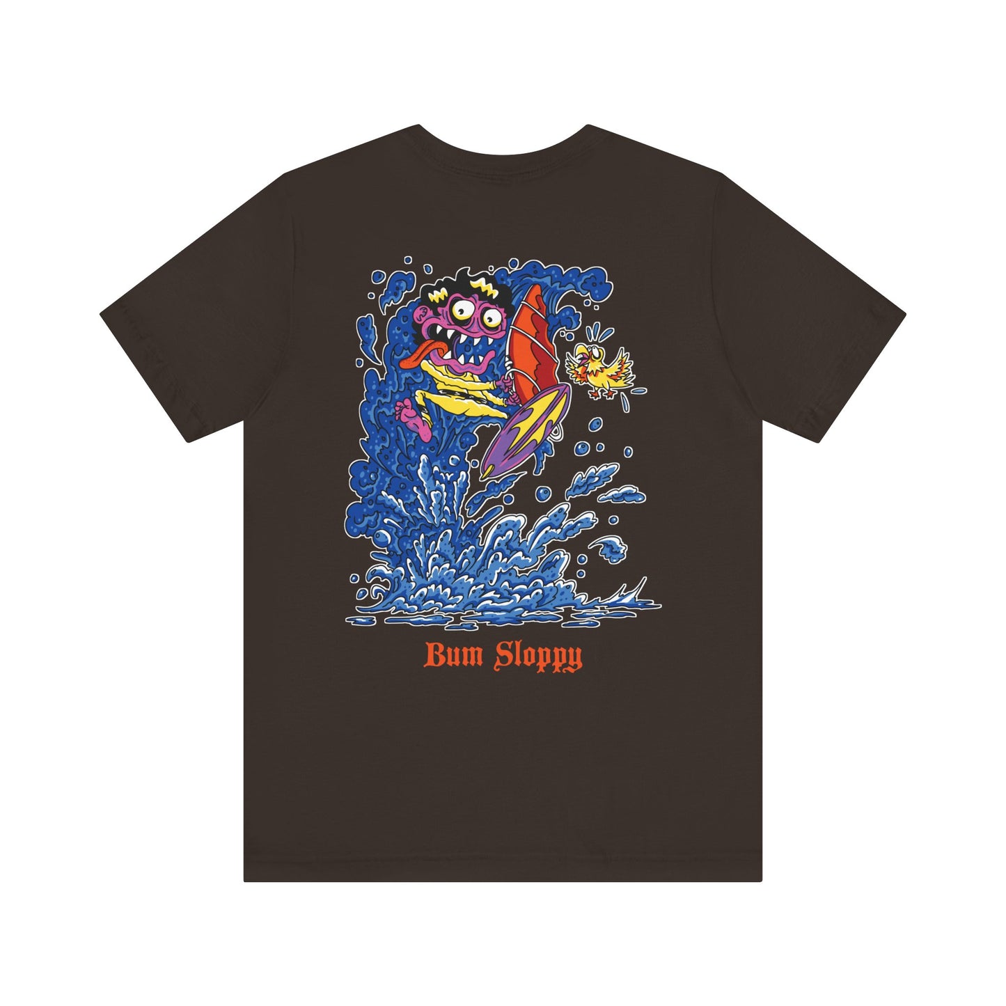 Gnarly Windsurfer with BBQ & Ketchup Stains