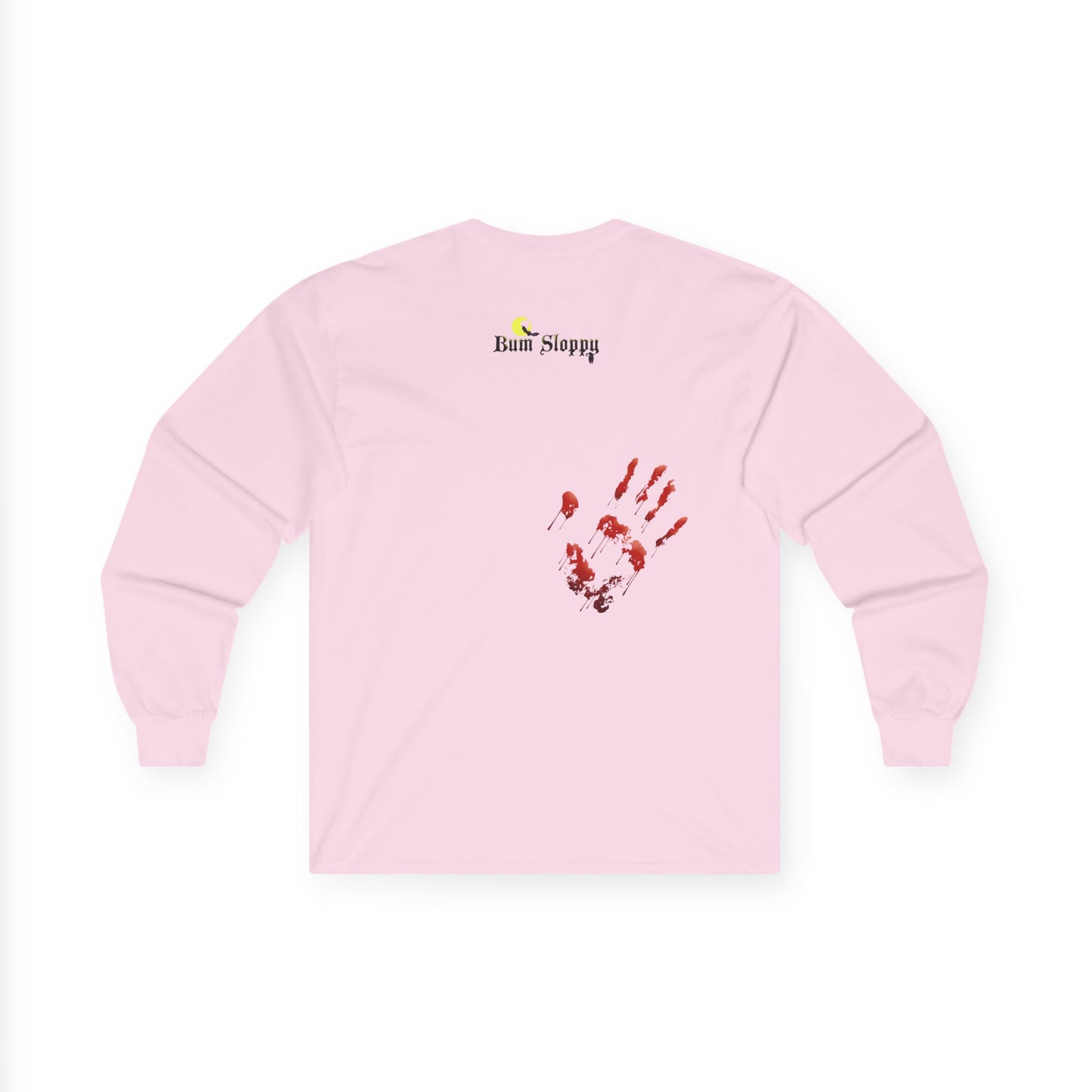 Bum Sloppy Goes Batty Halloween Longsleeves with Tasty Treat and Spooky Slasher Stains