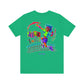 No-Holds Neon Men's Dink This! Pickleball Tee with Pickleball Strike Marks