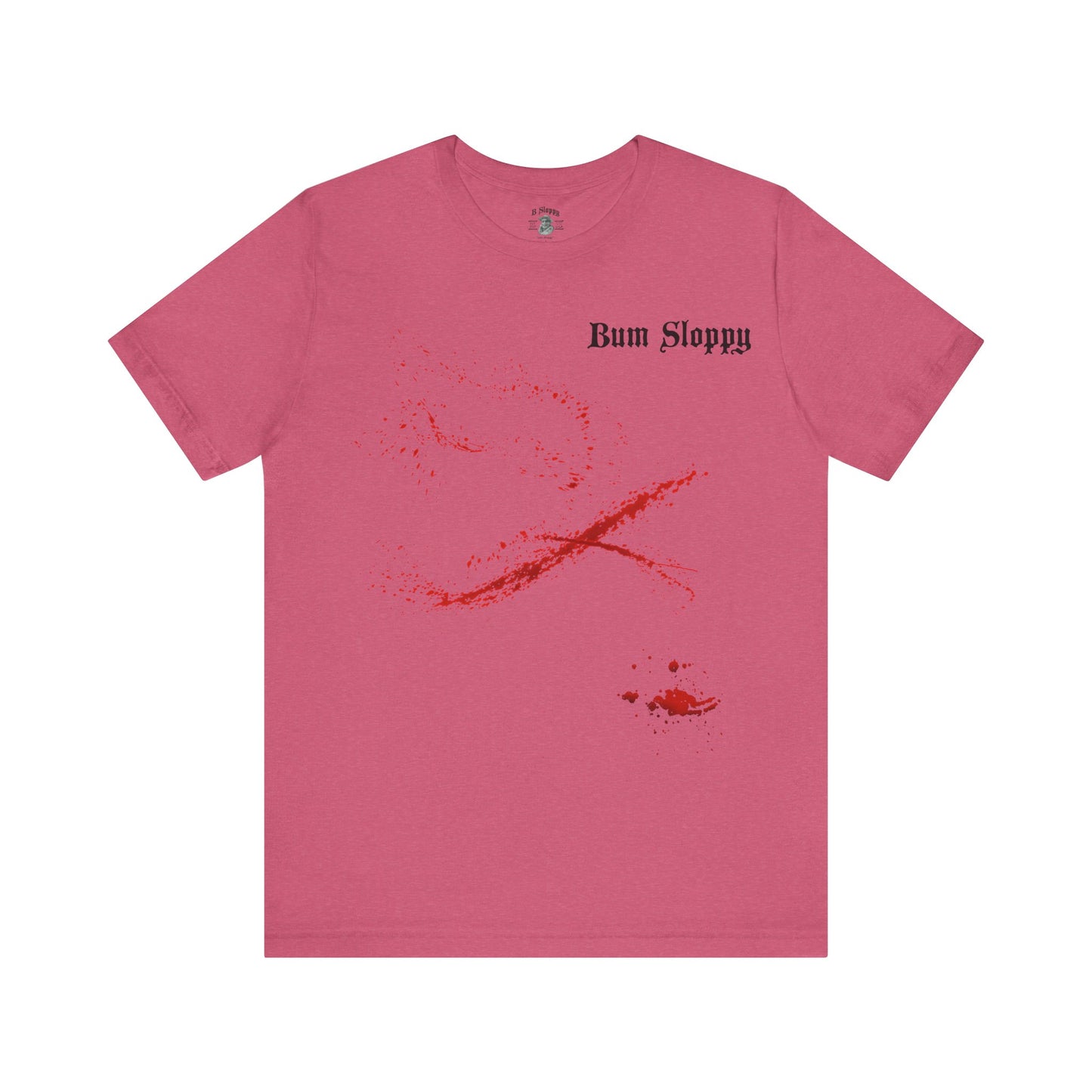 Patient Fisherman with Fish Gutting Blood Stains