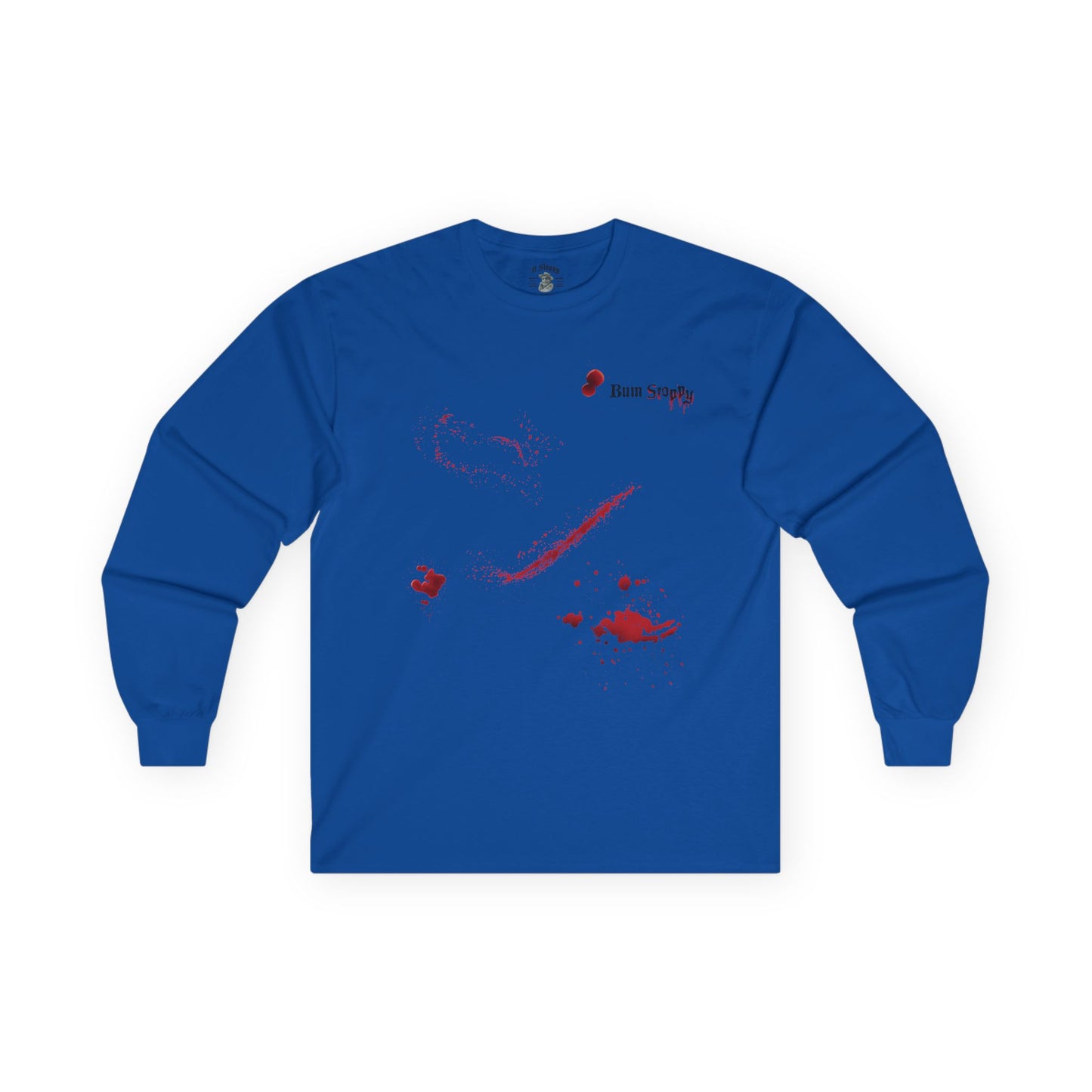Count Boardula Longsleeves with Bloody Vampire Snack Stains