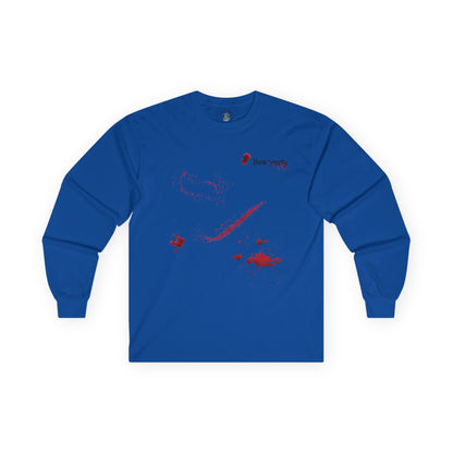 Count Boardula Longsleeves with Bloody Vampire Snack Stains