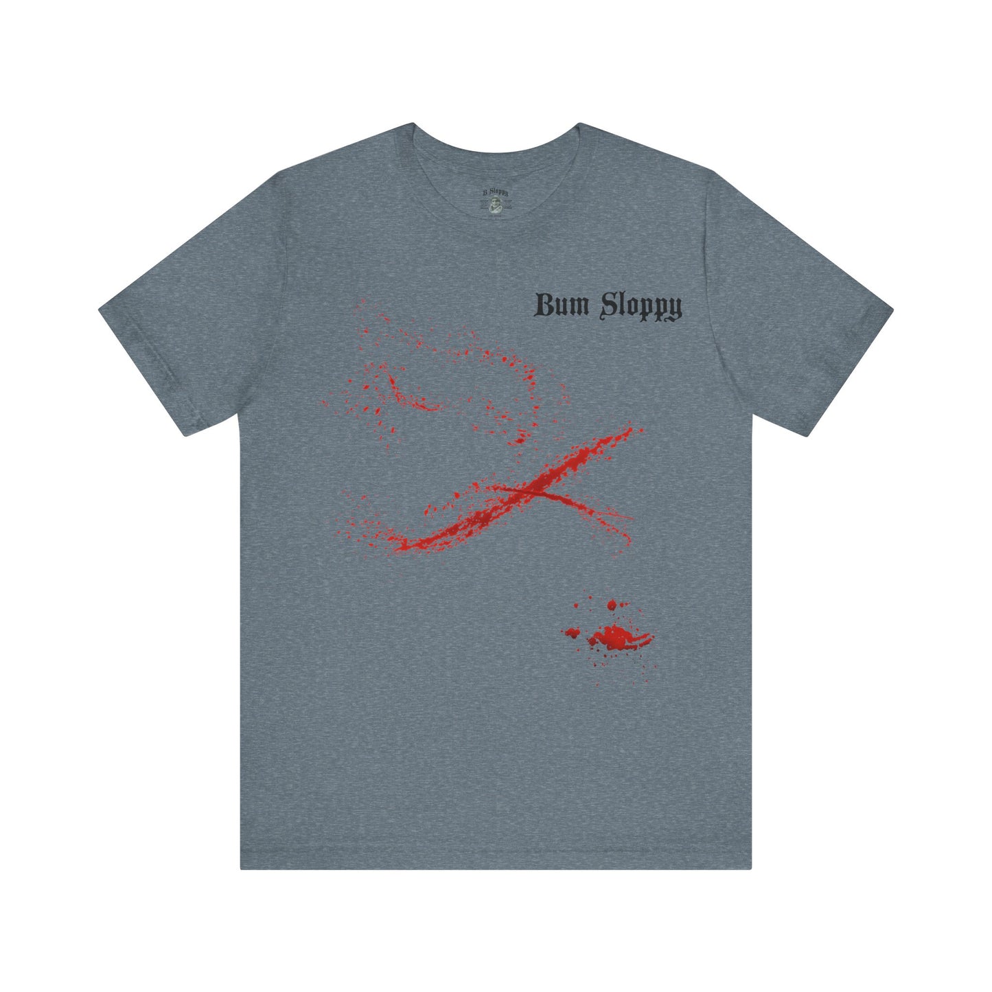 Patient Fisherman with Fish Gutting Blood Stains