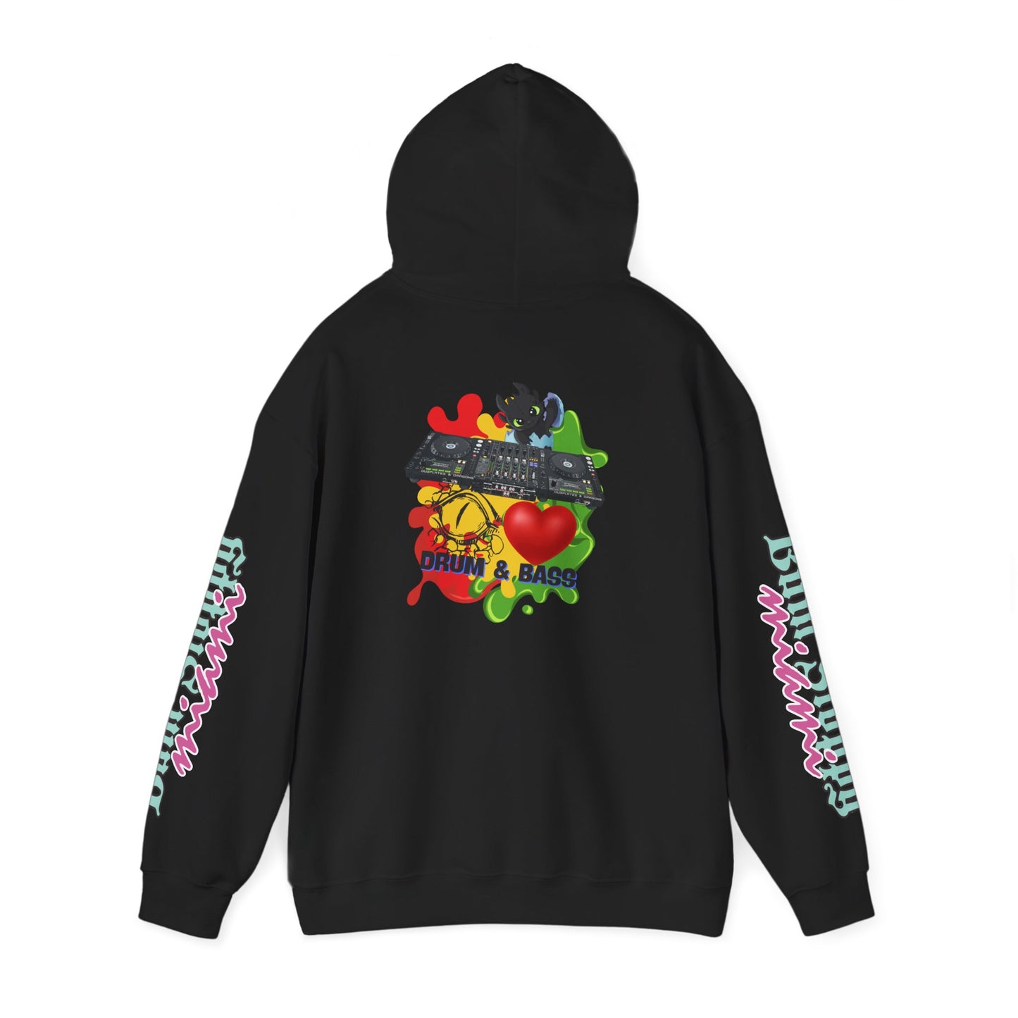 Bum Sloppy Miami Drum & Bass Heavy Blend Hooded Sweatshirt