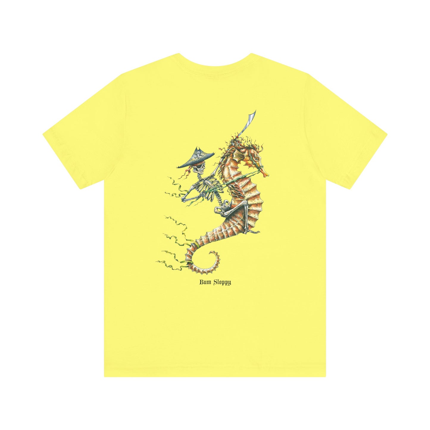Pirate Seahorse with Hot Sauce and Mac and Cheese Stains