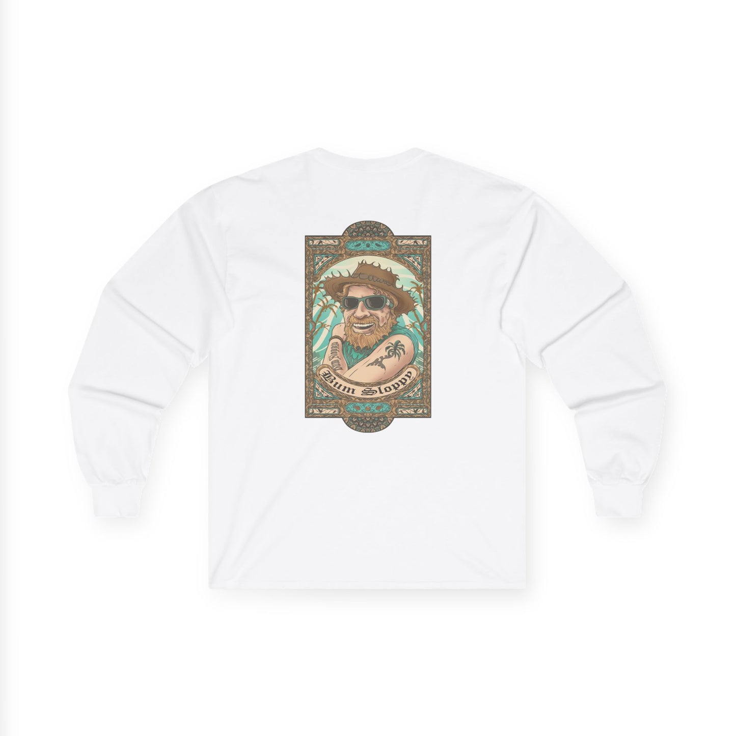 I've Been Framed Long Sleeve with Coleslaw, Mayo, and Ketchup Stains