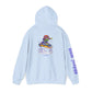 Gnarly Snow Burn Freestyle Grab with Apres-Ski Stains Heavy Blend Hooded Sweatshirt