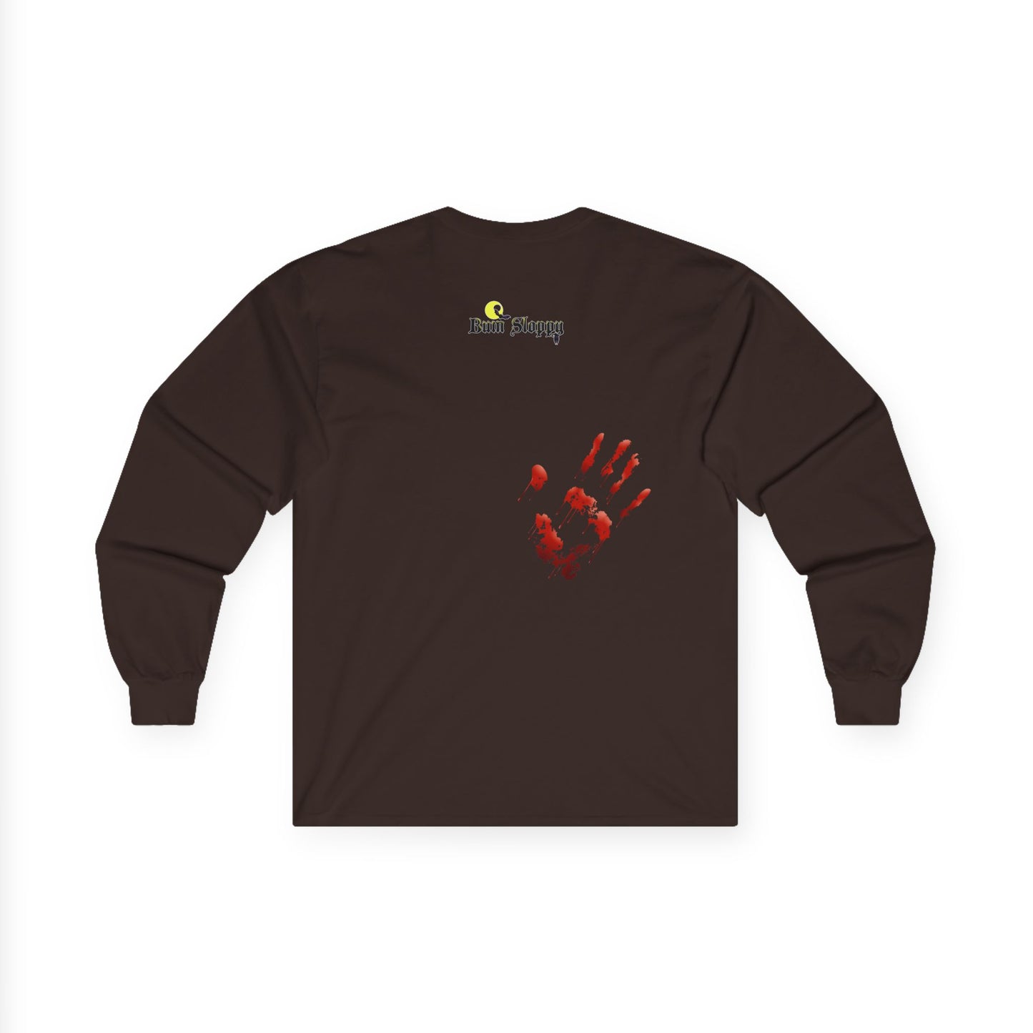 Bum Sloppy Goes Batty Halloween Longsleeves with Tasty Treat and Spooky Slasher Stains