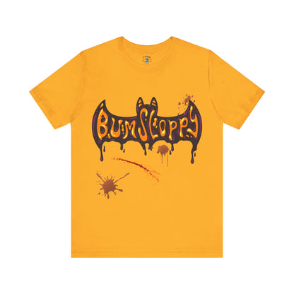 Bum Sloppy Goes Batty for Halloween with Tasty Treat and Spooky Slasher Stains