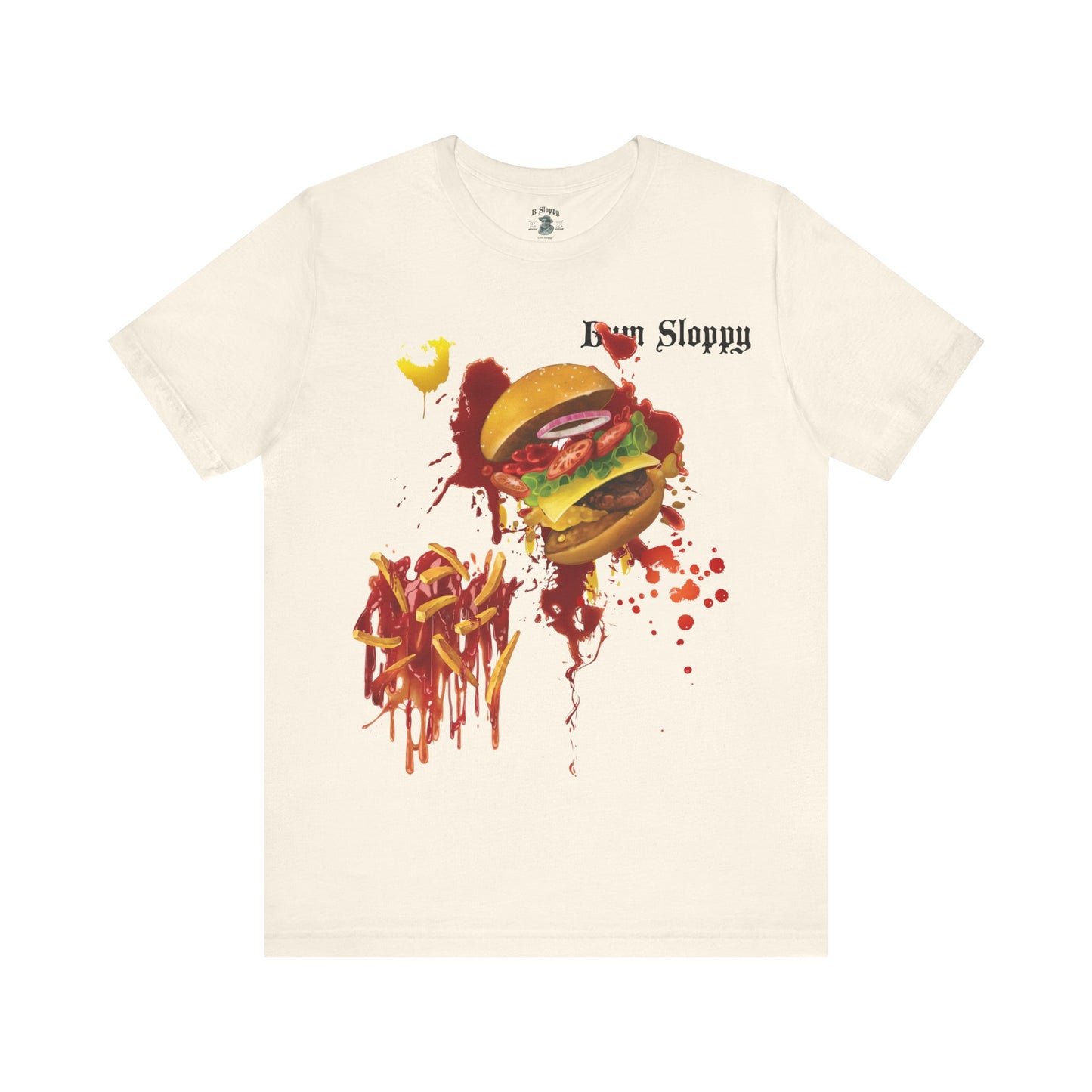Super Sloppy Burger & Fries Tee