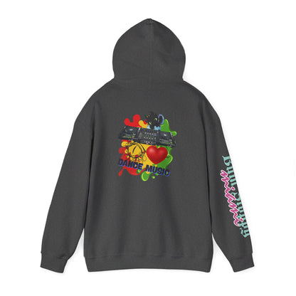 Bum Sloppy Miami Dance Music Heavy Blend Hooded Sweatshirt
